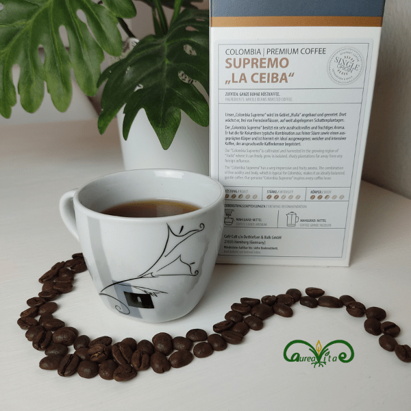 Cafe Premium de origen Colombia en grano