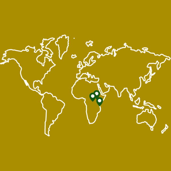 Africa mia Coffee Pack mapa